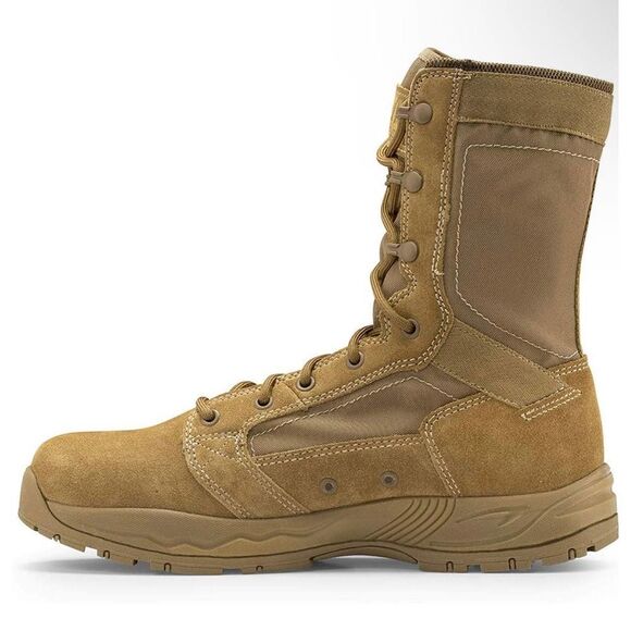 Maelstrom Mil Lite Men's 9'' Coyote Brown Military Boot AR 670-1 Compliant - Picture 2 of 7